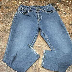 Prana Women's Straight Leg Blue Jeans